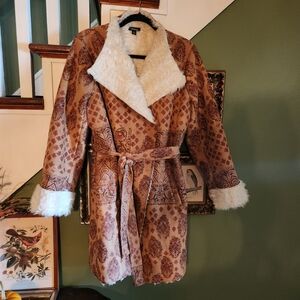 Castaluna Faux Fur Boho Jacket